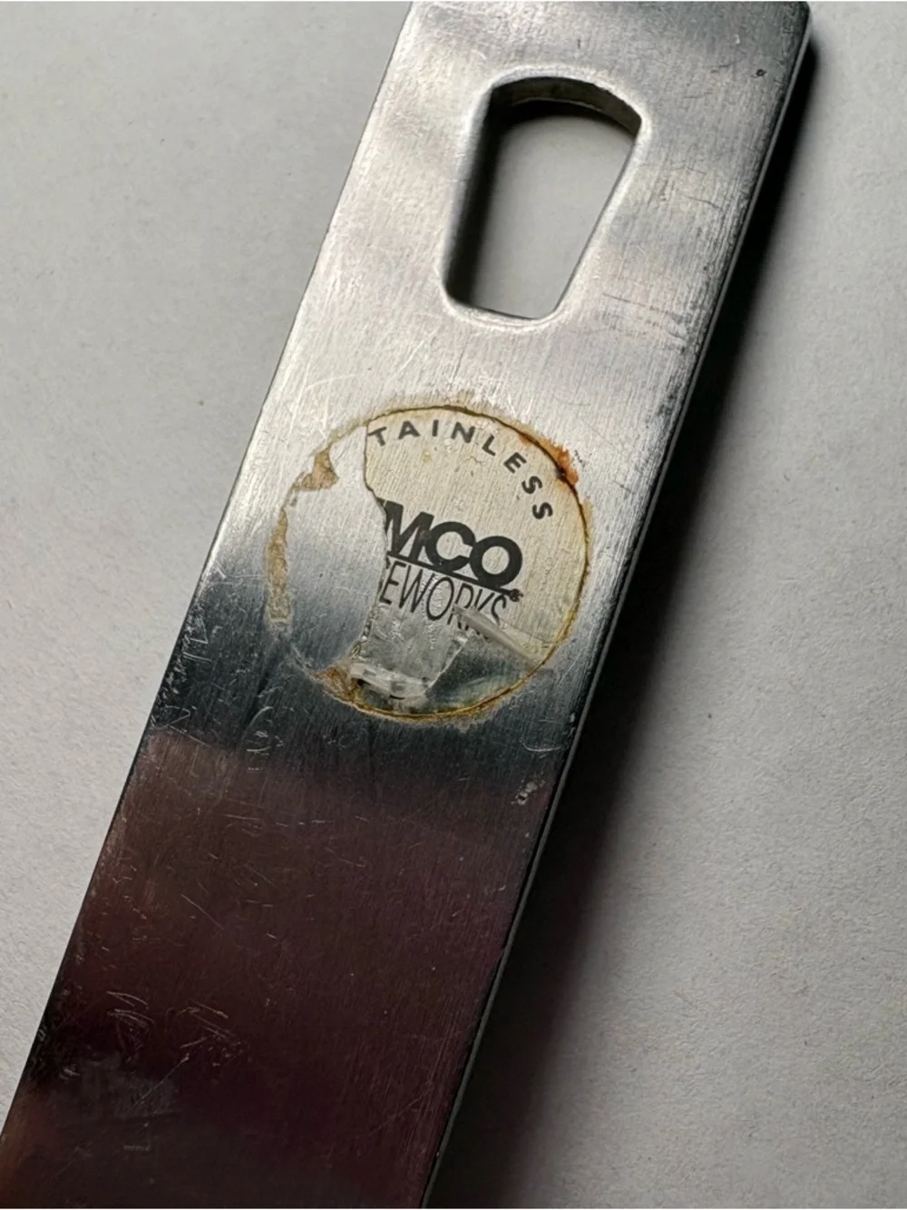 Vintage AMCO Stainless Steal Nylon Large Kitchen Turner Spatula